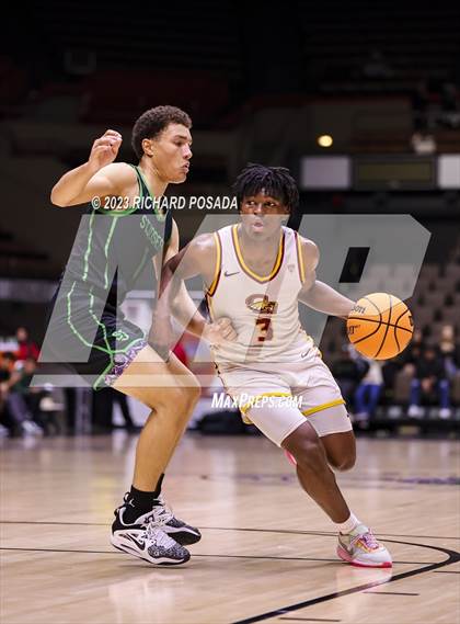 Thumbnail 2 in St. Joseph vs. Clovis West (CIF CS D1 Championship) photogallery.