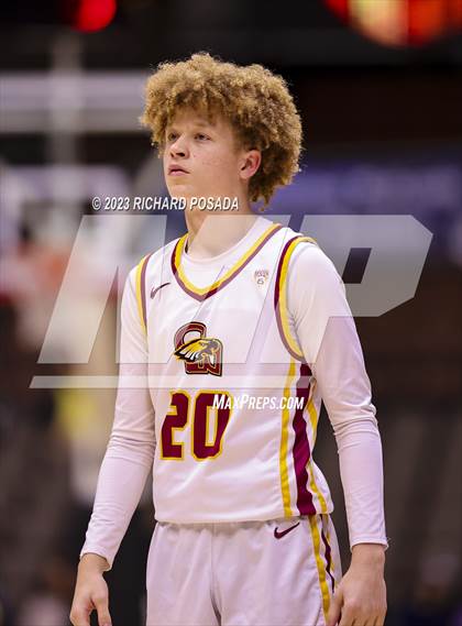 Thumbnail 1 in St. Joseph vs. Clovis West (CIF CS D1 Championship) photogallery.