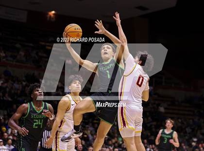 Thumbnail 2 in St. Joseph vs. Clovis West (CIF CS D1 Championship) photogallery.