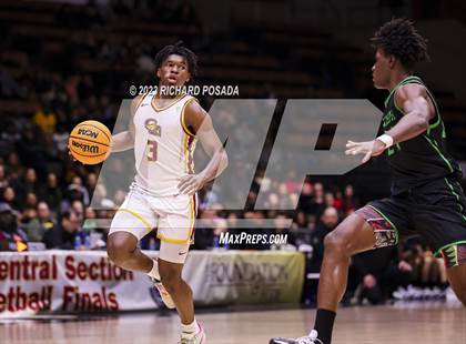 Thumbnail 1 in St. Joseph vs. Clovis West (CIF CS D1 Championship) photogallery.