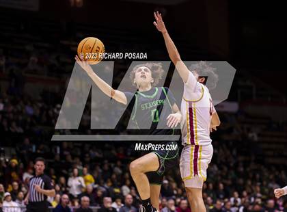 Thumbnail 2 in St. Joseph vs. Clovis West (CIF CS D1 Championship) photogallery.