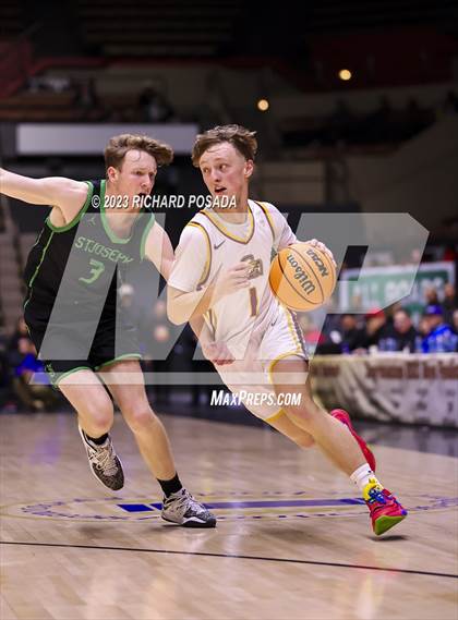 Thumbnail 3 in St. Joseph vs. Clovis West (CIF CS D1 Championship) photogallery.