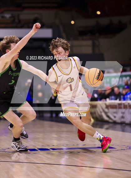 Thumbnail 1 in St. Joseph vs. Clovis West (CIF CS D1 Championship) photogallery.