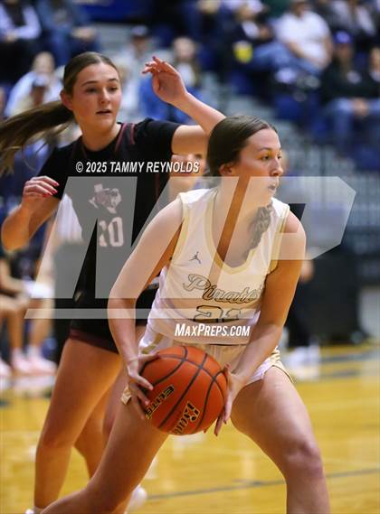Thumbnail 1 in Perrin-Whitt vs. Saint Jo (UIL Basketball 1A D1 Region 3 Bi-District) photogallery.