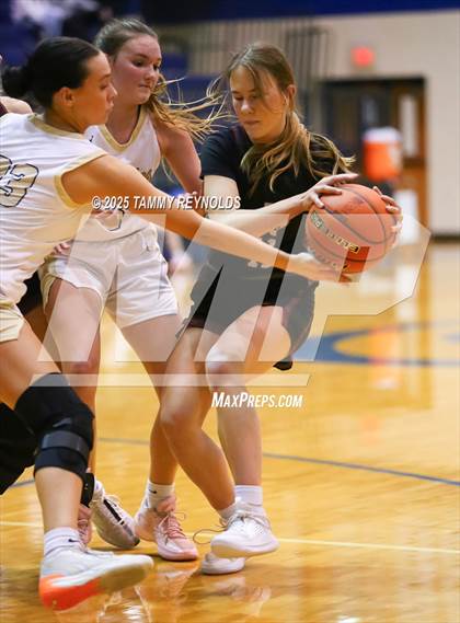 Thumbnail 1 in Perrin-Whitt vs. Saint Jo (UIL Basketball 1A D1 Region 3 Bi-District) photogallery.