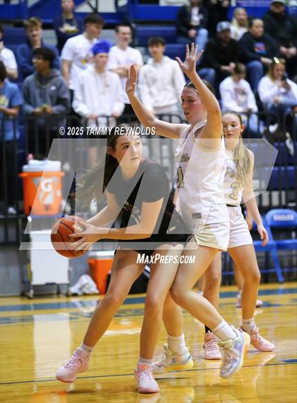 Thumbnail 2 in Perrin-Whitt vs. Saint Jo (UIL Basketball 1A D1 Region 3 Bi-District) photogallery.