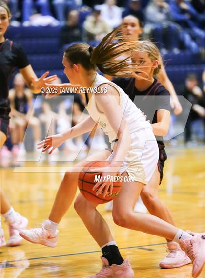 Thumbnail 1 in Perrin-Whitt vs. Saint Jo (UIL Basketball 1A D1 Region 3 Bi-District) photogallery.