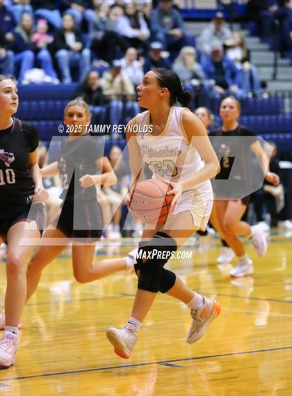 Thumbnail 1 in Perrin-Whitt vs. Saint Jo (UIL Basketball 1A D1 Region 3 Bi-District) photogallery.