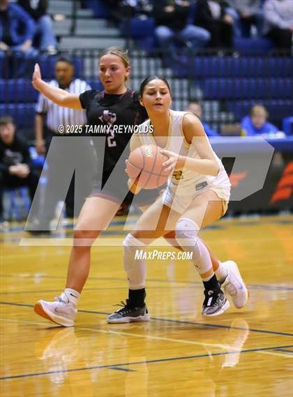 Thumbnail 1 in Perrin-Whitt vs. Saint Jo (UIL Basketball 1A D1 Region 3 Bi-District) photogallery.