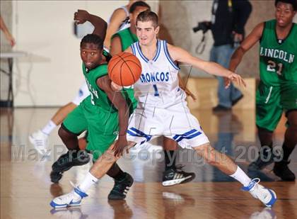 Thumbnail 1 in Rancho Bernardo vs Lincoln (MaxPreps Holiday Classic) photogallery.
