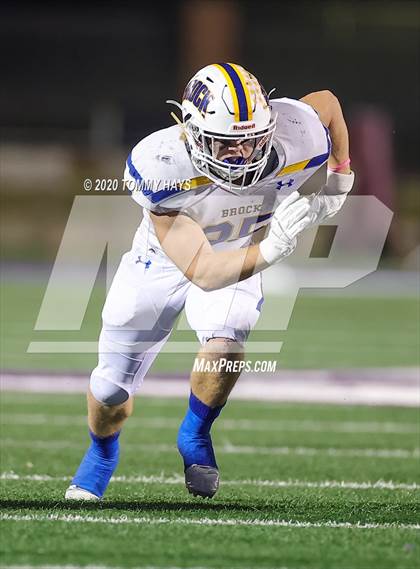 Thumbnail 2 in Brock vs Early (UIL 3A Bi-district Playoff)  photogallery.