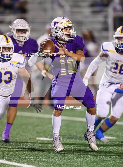 Thumbnail 3 in Brock vs Early (UIL 3A Bi-district Playoff)  photogallery.