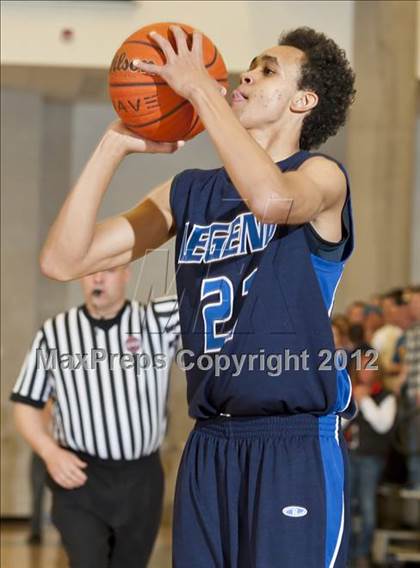 Thumbnail 3 in Legend @ Fossil Ridge (CHSAA 5A District Playoff) photogallery.