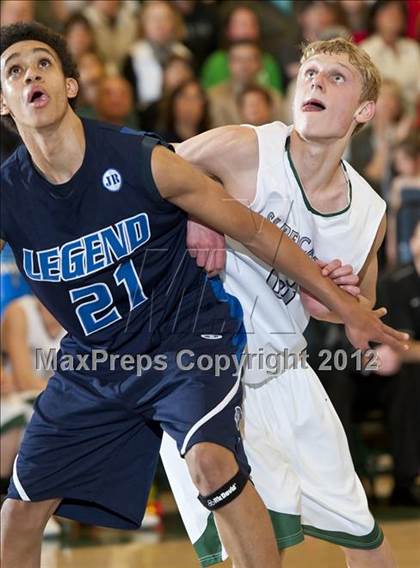 Thumbnail 2 in Legend @ Fossil Ridge (CHSAA 5A District Playoff) photogallery.