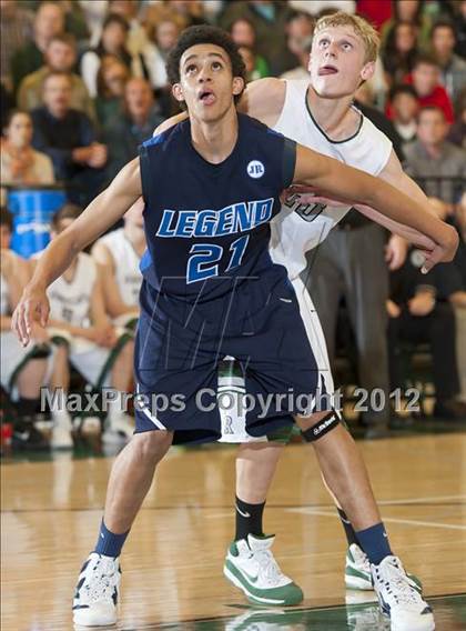 Thumbnail 3 in Legend @ Fossil Ridge (CHSAA 5A District Playoff) photogallery.