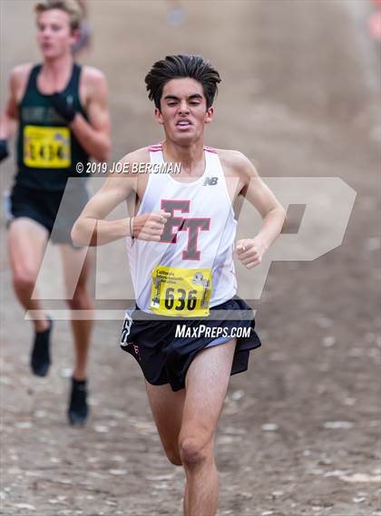 Thumbnail 1 in CIF State Cross Country Championships (Boys D4 Race) photogallery.