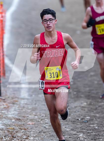 Thumbnail 2 in CIF State Cross Country Championships (Boys D4 Race) photogallery.