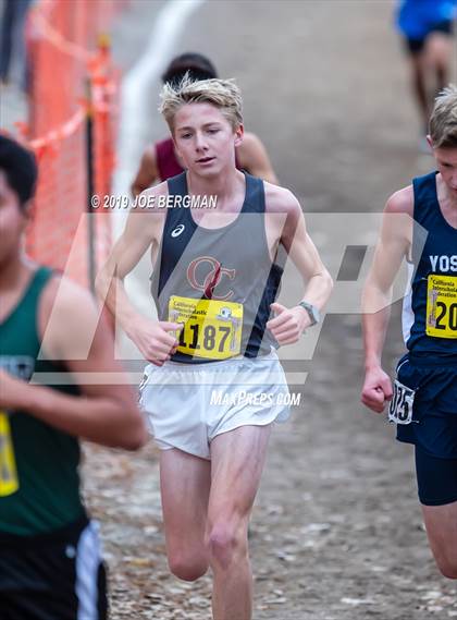 Thumbnail 3 in CIF State Cross Country Championships (Boys D4 Race) photogallery.