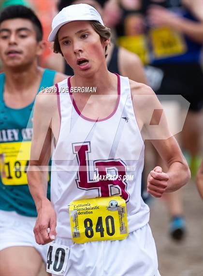 Thumbnail 2 in CIF State Cross Country Championships (Boys D4 Race) photogallery.