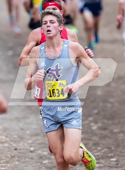 Thumbnail 2 in CIF State Cross Country Championships (Boys D4 Race) photogallery.