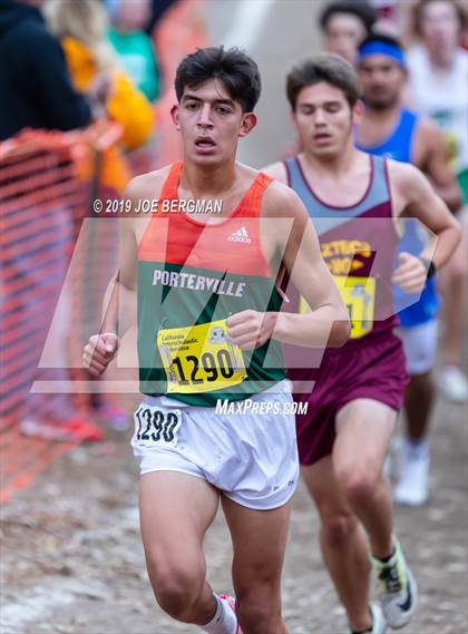 Thumbnail 1 in CIF State Cross Country Championships (Boys D4 Race) photogallery.