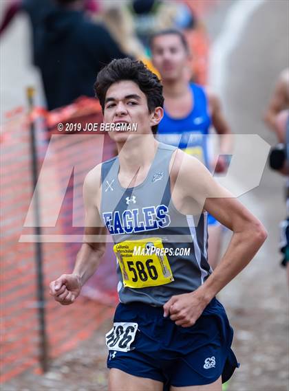 Thumbnail 3 in CIF State Cross Country Championships (Boys D4 Race) photogallery.