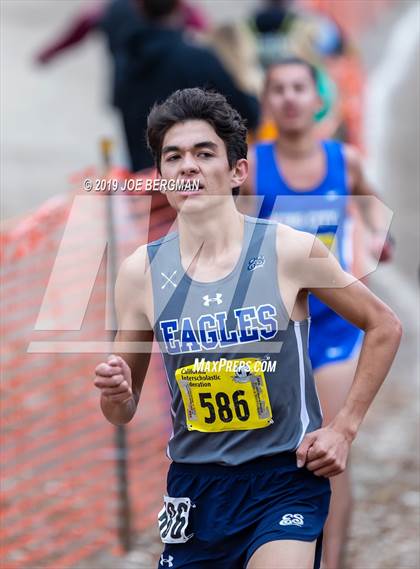 Thumbnail 1 in CIF State Cross Country Championships (Boys D4 Race) photogallery.