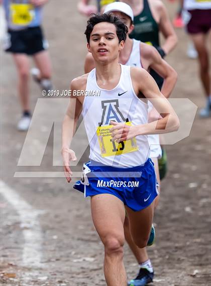 Thumbnail 3 in CIF State Cross Country Championships (Boys D4 Race) photogallery.