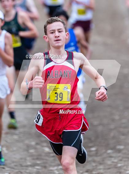 Thumbnail 3 in CIF State Cross Country Championships (Boys D4 Race) photogallery.