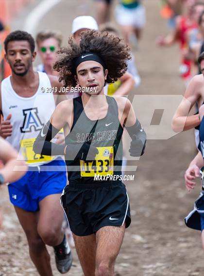 Thumbnail 1 in CIF State Cross Country Championships (Boys D4 Race) photogallery.