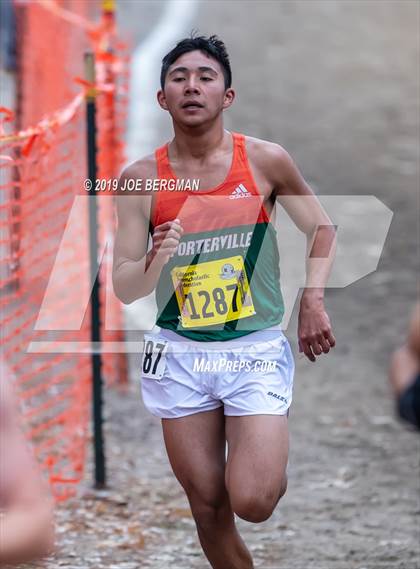 Thumbnail 1 in CIF State Cross Country Championships (Boys D4 Race) photogallery.