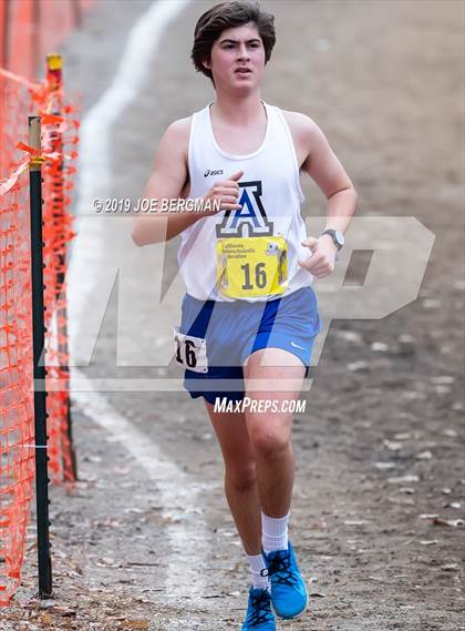 Thumbnail 1 in CIF State Cross Country Championships (Boys D4 Race) photogallery.