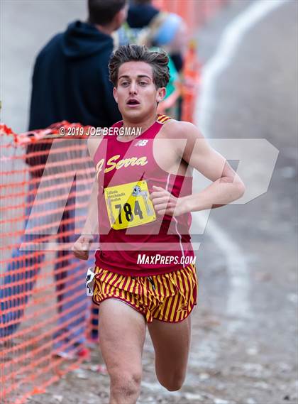 Thumbnail 1 in CIF State Cross Country Championships (Boys D4 Race) photogallery.