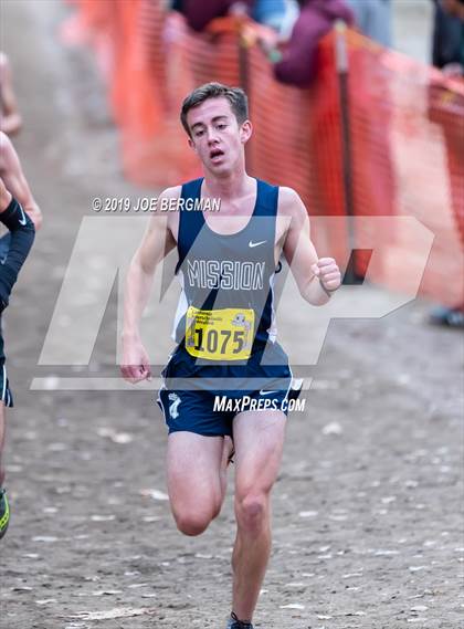 Thumbnail 3 in CIF State Cross Country Championships (Boys D4 Race) photogallery.