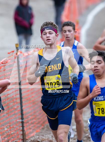 Thumbnail 2 in CIF State Cross Country Championships (Boys D4 Race) photogallery.