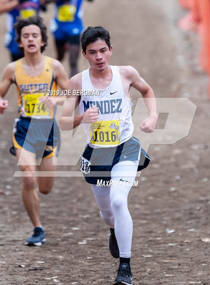 Thumbnail 3 in CIF State Cross Country Championships (Boys D4 Race) photogallery.