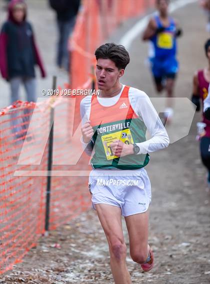 Thumbnail 2 in CIF State Cross Country Championships (Boys D4 Race) photogallery.