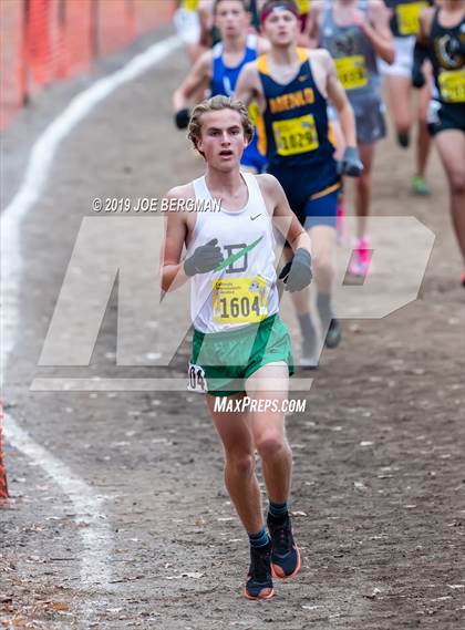 Thumbnail 1 in CIF State Cross Country Championships (Boys D4 Race) photogallery.