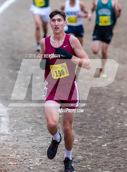 Thumbnail 3 in CIF State Cross Country Championships (Boys D4 Race) photogallery.