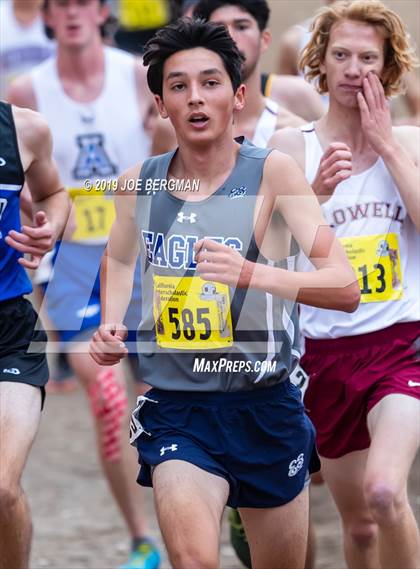 Thumbnail 1 in CIF State Cross Country Championships (Boys D4 Race) photogallery.