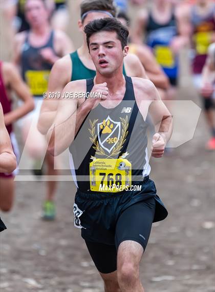 Thumbnail 1 in CIF State Cross Country Championships (Boys D4 Race) photogallery.