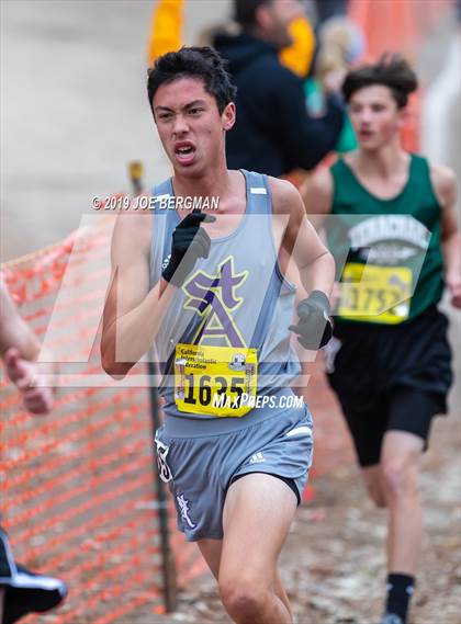 Thumbnail 1 in CIF State Cross Country Championships (Boys D4 Race) photogallery.
