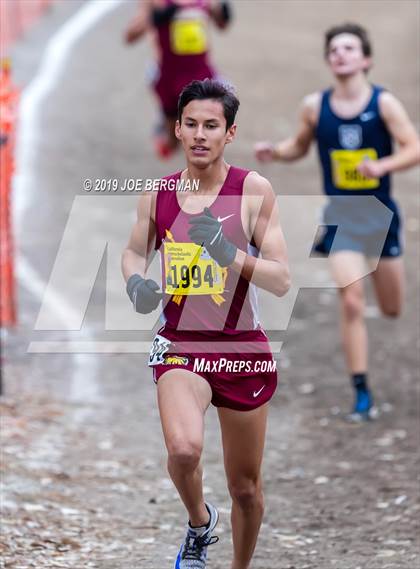 Thumbnail 2 in CIF State Cross Country Championships (Boys D4 Race) photogallery.