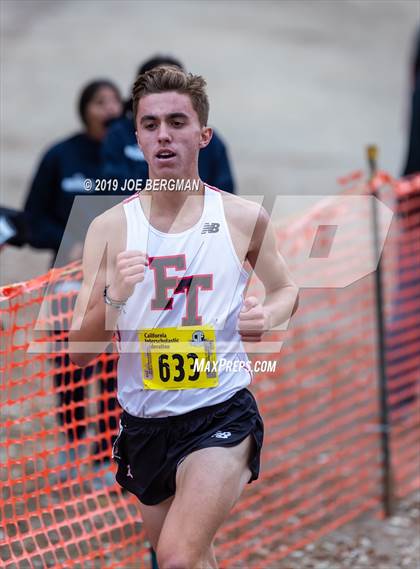Thumbnail 1 in CIF State Cross Country Championships (Boys D4 Race) photogallery.