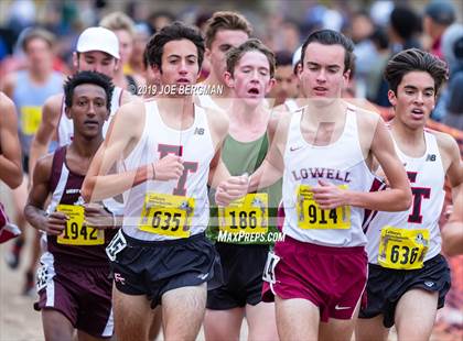 Thumbnail 2 in CIF State Cross Country Championships (Boys D4 Race) photogallery.