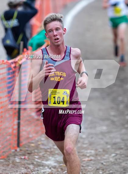 Thumbnail 2 in CIF State Cross Country Championships (Boys D4 Race) photogallery.