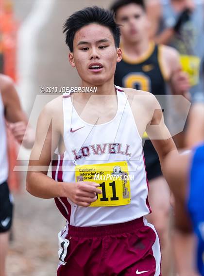Thumbnail 2 in CIF State Cross Country Championships (Boys D4 Race) photogallery.