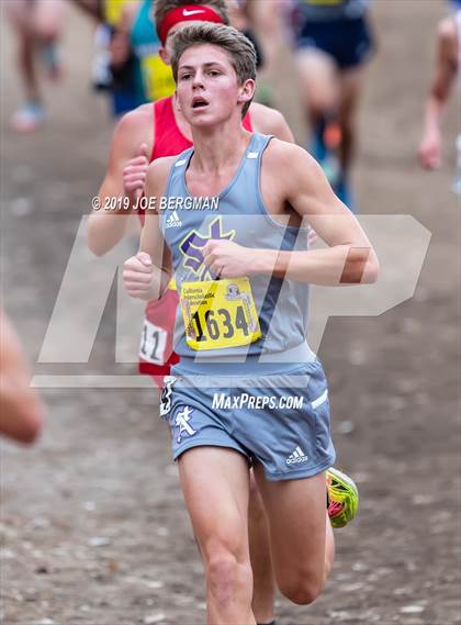 Thumbnail 1 in CIF State Cross Country Championships (Boys D4 Race) photogallery.