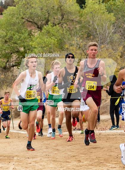 Thumbnail 2 in CIF State Cross Country Championships (Boys D4 Race) photogallery.