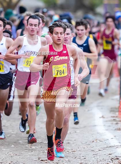 Thumbnail 2 in CIF State Cross Country Championships (Boys D4 Race) photogallery.